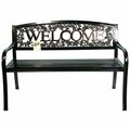 Daphnes Dinnette Metal Welcome Bench DA83784